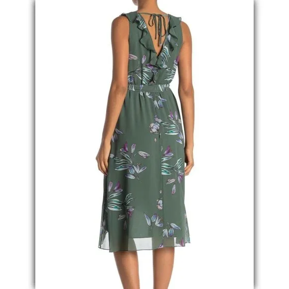 RACHEL Rachel Roy Odele Ruffle Dress very feminine. Beautiful flowing fabric. - Picture 2 of 7